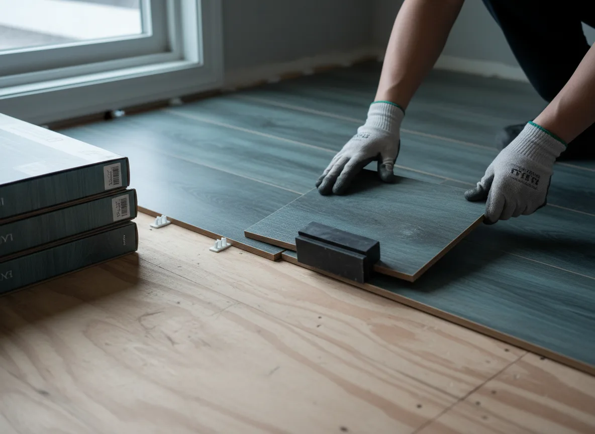 Luxury Vinyl Plank Installation company in Mcloud, OK
